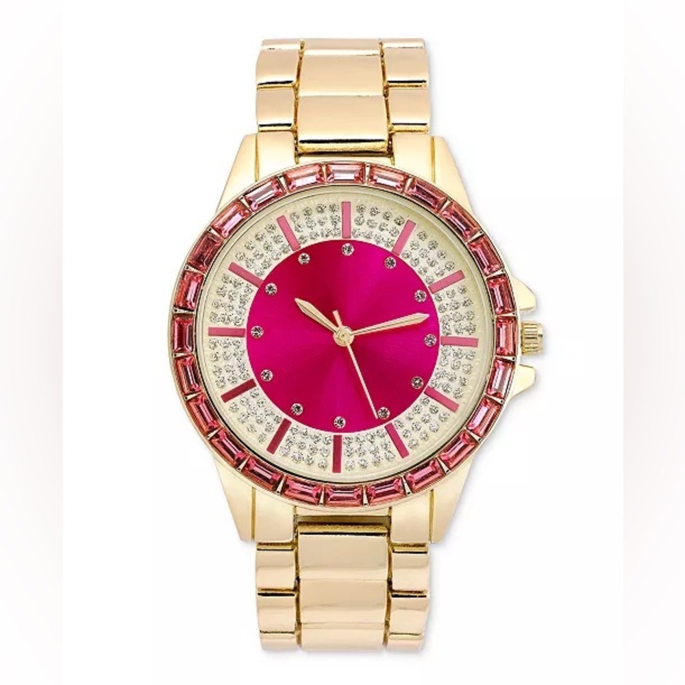 NIB Women's Gold-Tone Bracelet Watch